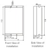 Dimensions of the 4.2 amp driver